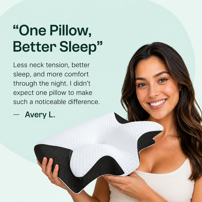 RestArc™ - Ergonomic Neck Support Pillow